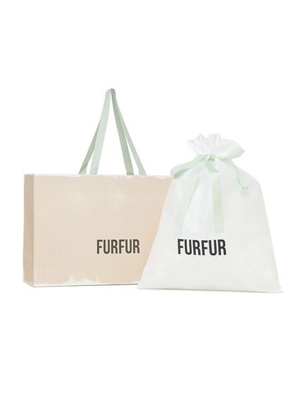 セルフラッピング】FURFUR ショッパー付きギフト巾着(L)(その他 セルフラッピング】FURFUR ショッパー付きギフト巾着(L)(その他