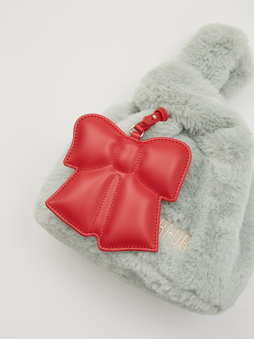 【FURFUR】ワイドボストンバッグ＋リボンバッグチャーム セット FUR0124W0086_zo_a121.jpg