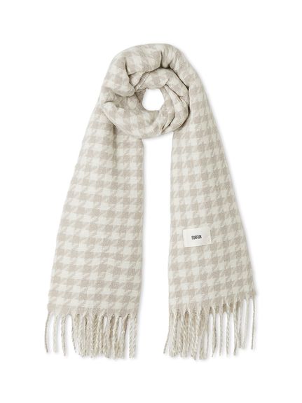 GUCCI 大判 ストール 千鳥柄 マフラー 140x140cm 千鳥柄大判ストール(マフラー/ストール)｜ファッション雑貨