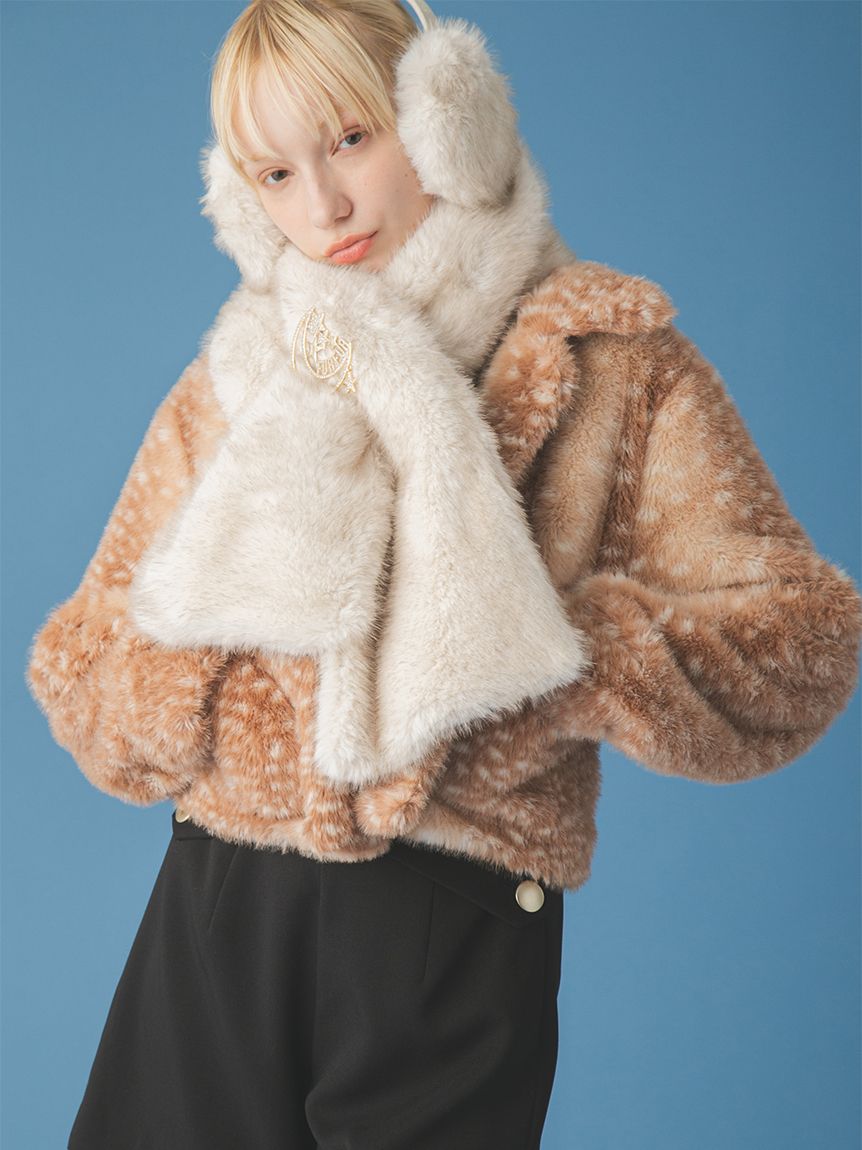 ファーマフラー 早い者勝ちJENNE エコファーマフラー 未使用品