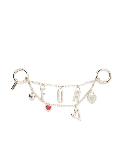 ロゴハートバッグチャーム