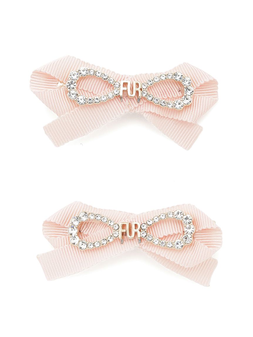 クリスタルリボンヘアピンセット(ヘッドアクセサリー)｜ACCESSORY