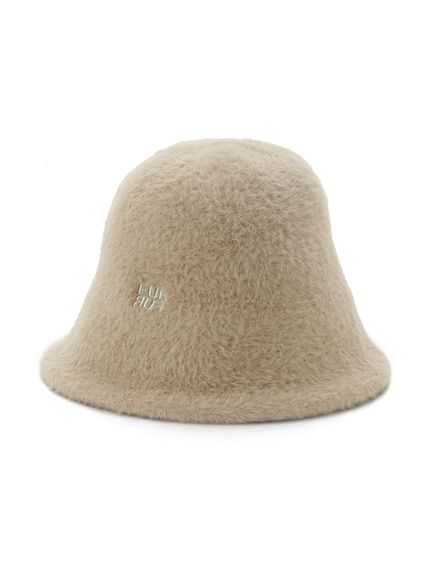 ロゴ刺繍エコファーバケットハット(帽子)｜ファッション雑貨｜FURFUR