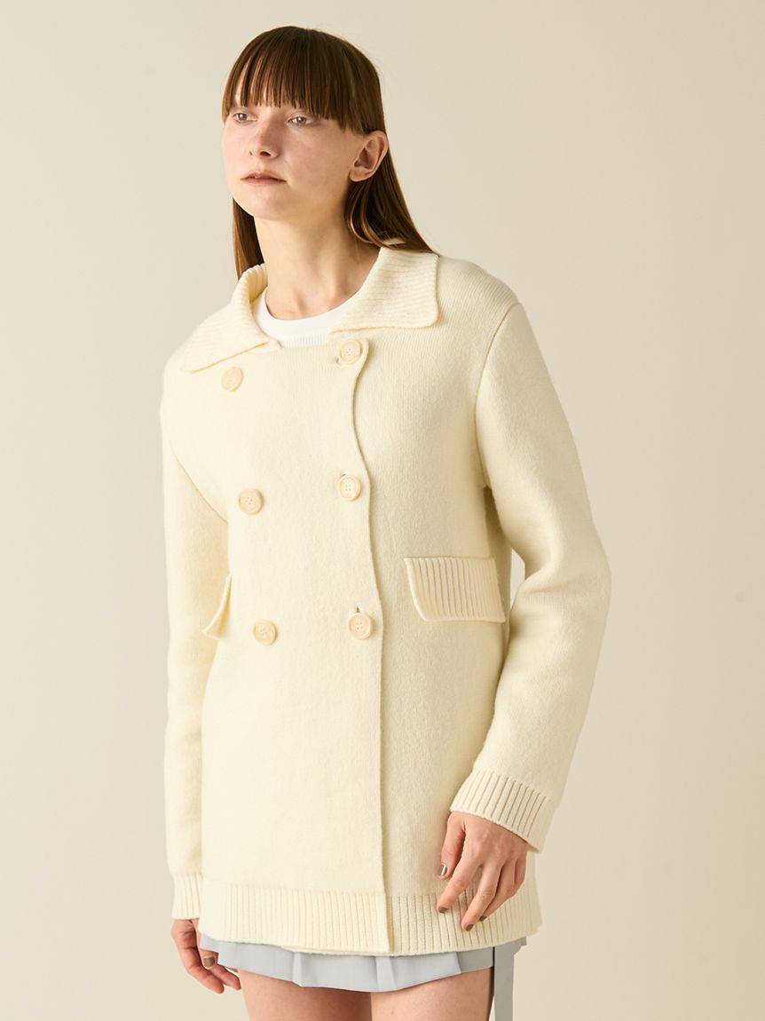 2WAYニットPコート(ジャケット)｜アウター｜FURFUR（ファーファー