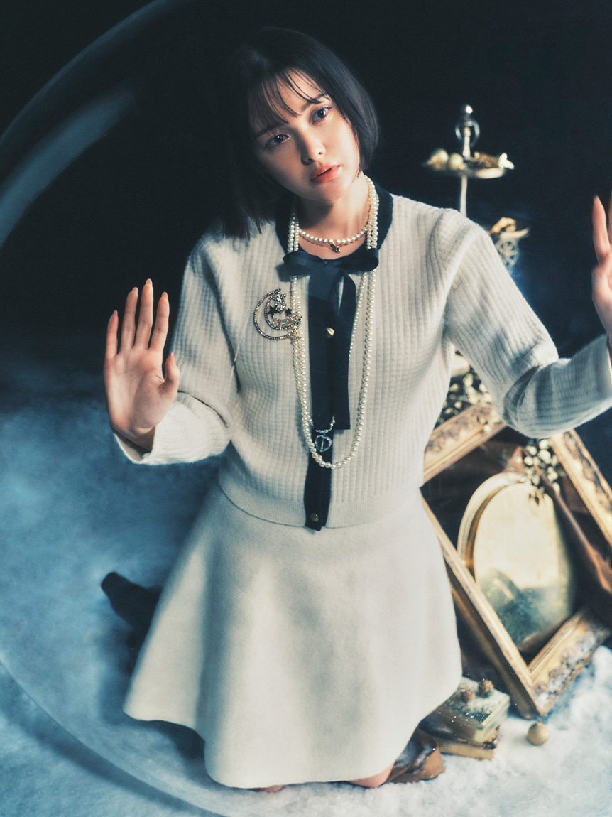 archivio ニットセットアップ ANY(エニィ)の【ウエストゴム】セレモニーニットセットアップ通販