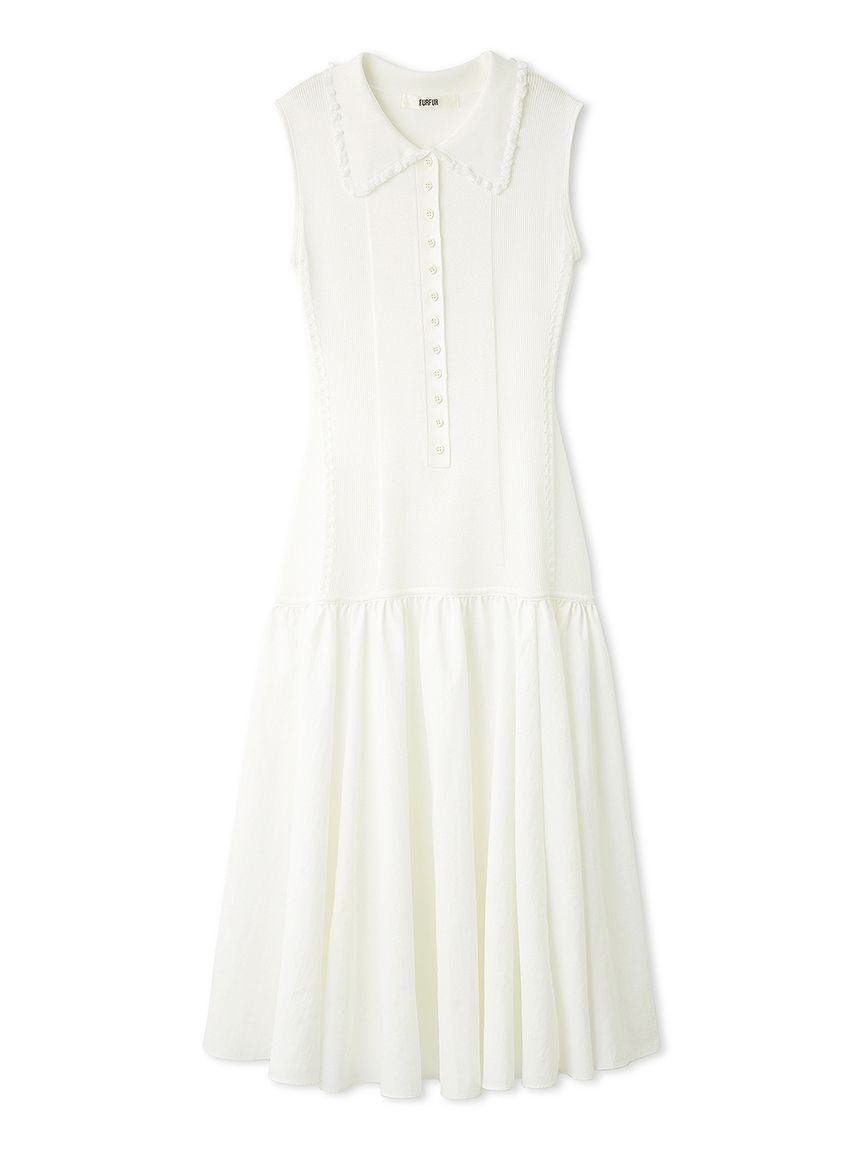 ポロニットワンピース(ニットワンピース)｜ワンピース｜FURFUR（ファー