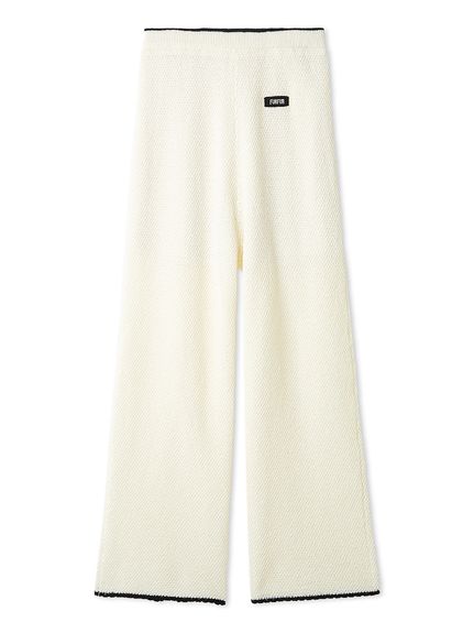 クロシェニットパンツ(ロングパンツ)｜ボトムス｜FURFUR（ファーファー