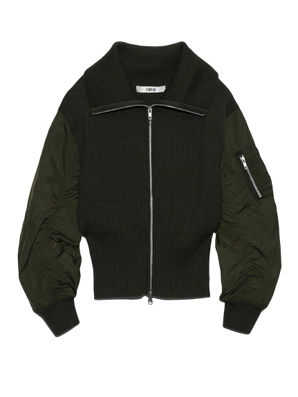 Ma 1型カーディガン カーディガン トップス Furfur ファーファー 公式サイト オフィシャル通販サイト