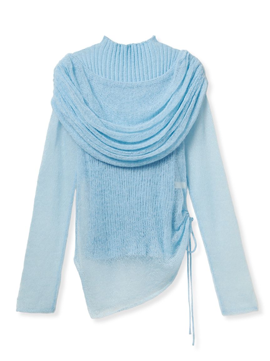 mohair blend mixed color knit/4color | F A S H 