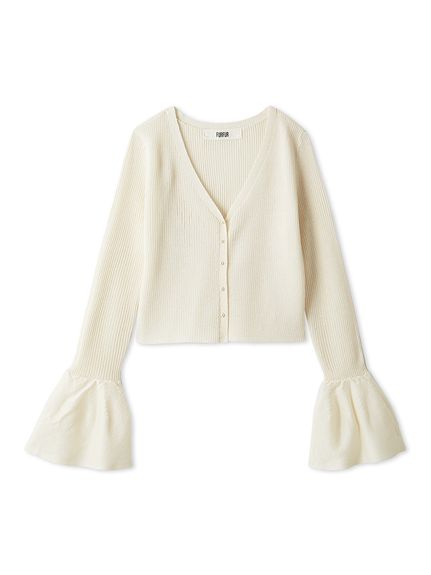 値下げFURFUR ブラウス ニットカーディガン セット エコファートリムカーディガン(ニット)｜トップス｜FURFUR（ファー