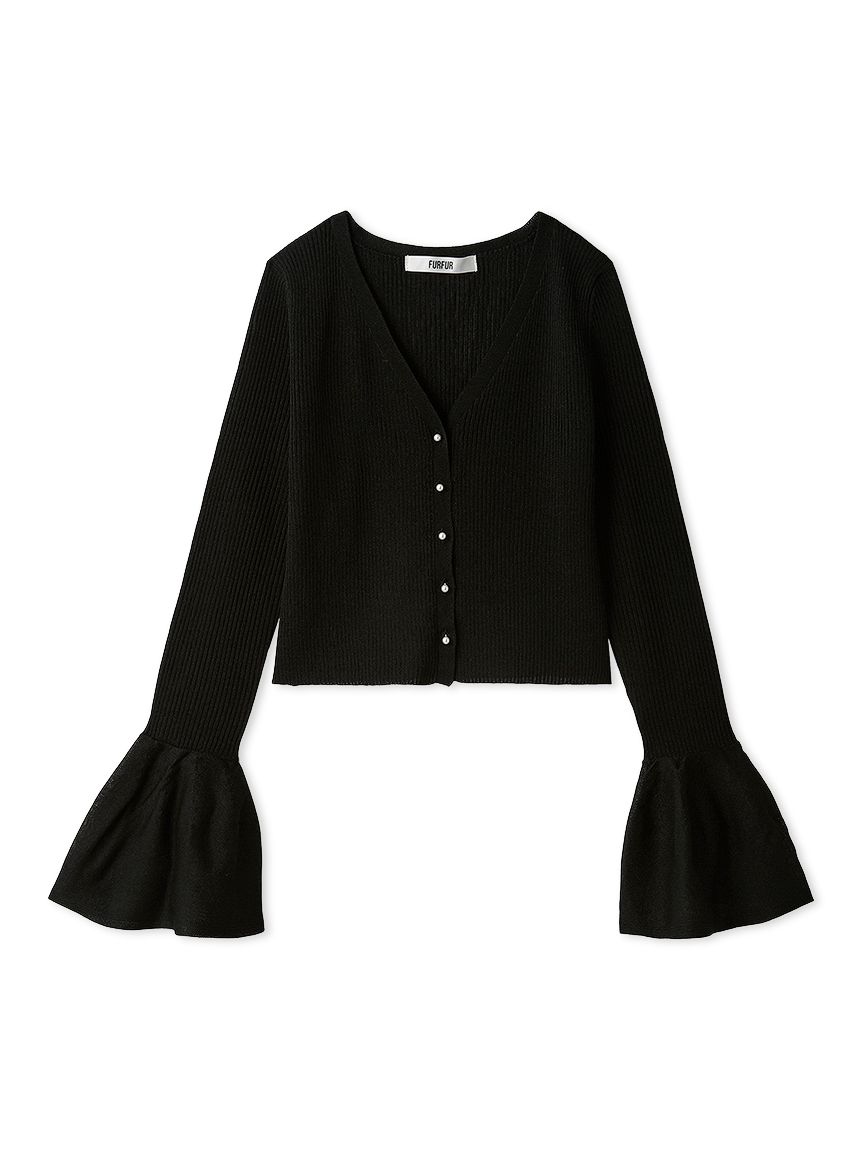 シアーリブカーディガン(ニット)｜トップス｜FURFUR（ファーファー