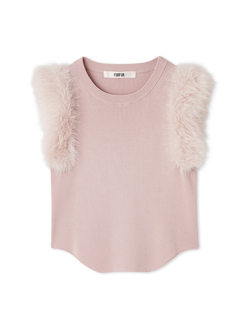 マテリアルミックスニットトップス FURFUR ファーファー トップス ニット 楽天市場】【SALE／45%OFF】マテリアルミックスニットトップス