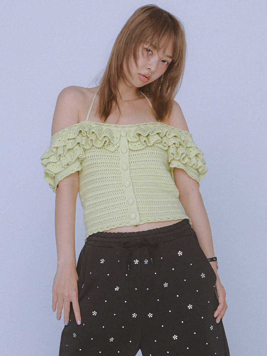 ETRE フリルトップス セーラーフリルセットアップ – BUNNY APARTMENT