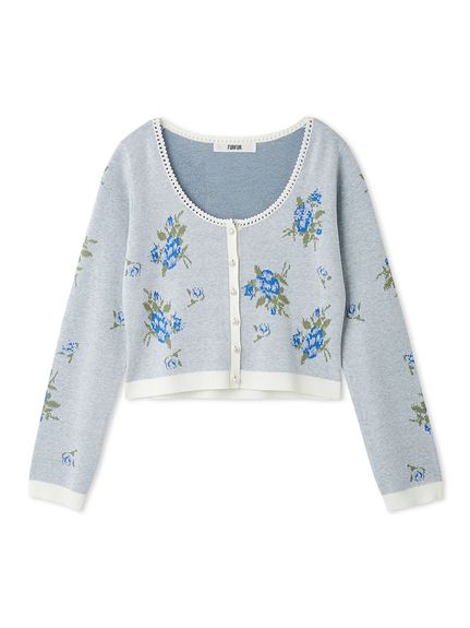 新品未使用FURFUR（ファーファー） チェックジャガードニットトップス FURFUR（ファーファー）の「チェックジャガードニットトップス（ニット