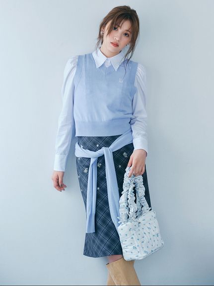 ボレロレイヤーベストセット(ニット)｜トップス｜FURFUR（ファーファー