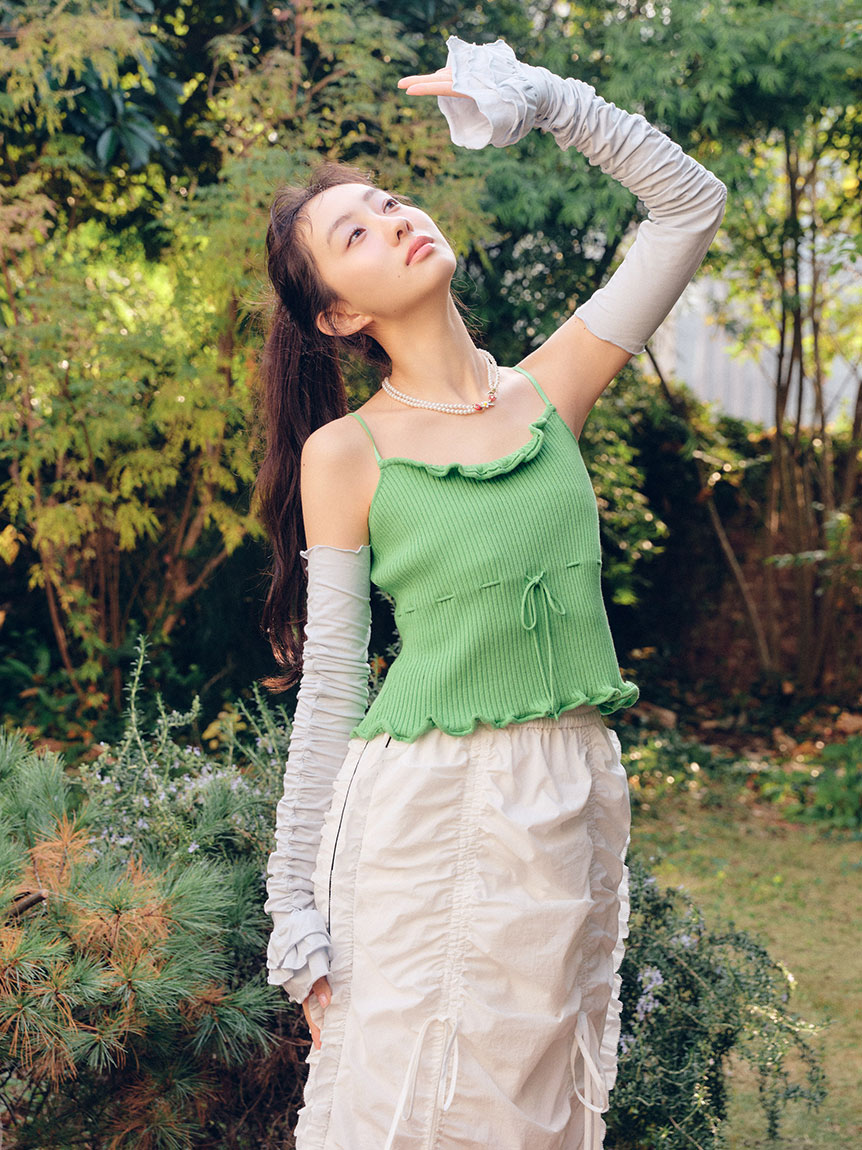 キャミソールセットカーディガン