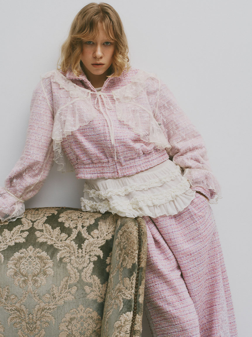 ツイーディトラックブルゾン(ジャケット)｜アウター｜FURFUR（ファー