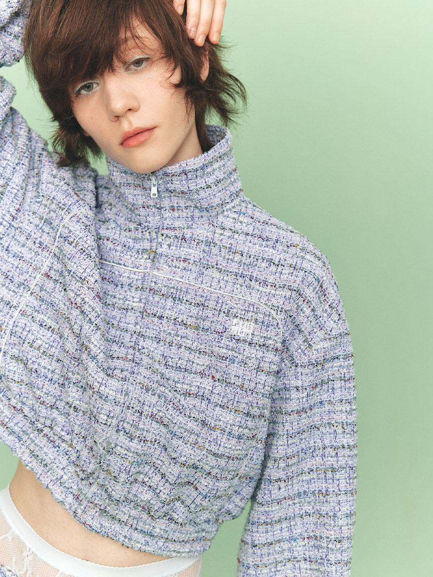 ツイーディトラックブルゾン(ジャケット)｜アウター｜FURFUR（ファー