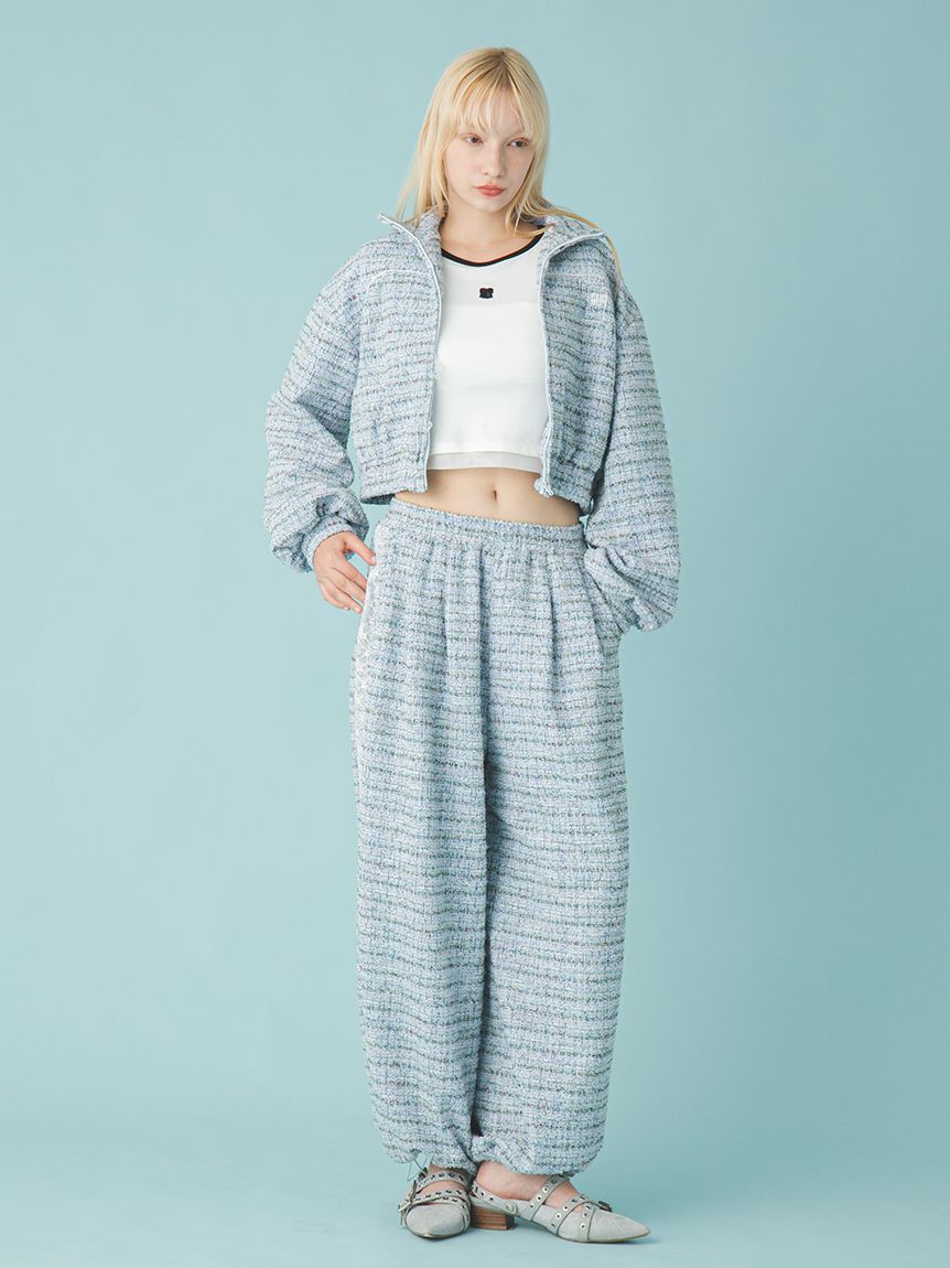 ツイーディトラックブルゾン(ジャケット)｜アウター｜FURFUR（ファー