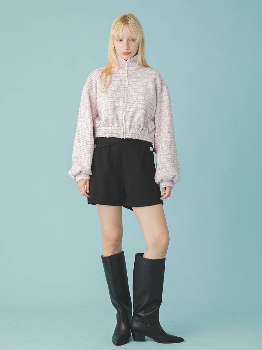 ツイーディトラックブルゾン(ジャケット)｜アウター｜FURFUR（ファー