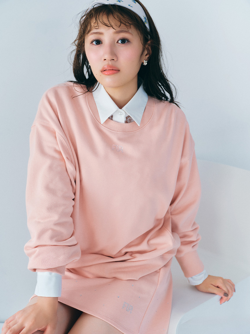 クリスタルロゴスウェットセットアップ(セットアップ)｜ワンピース