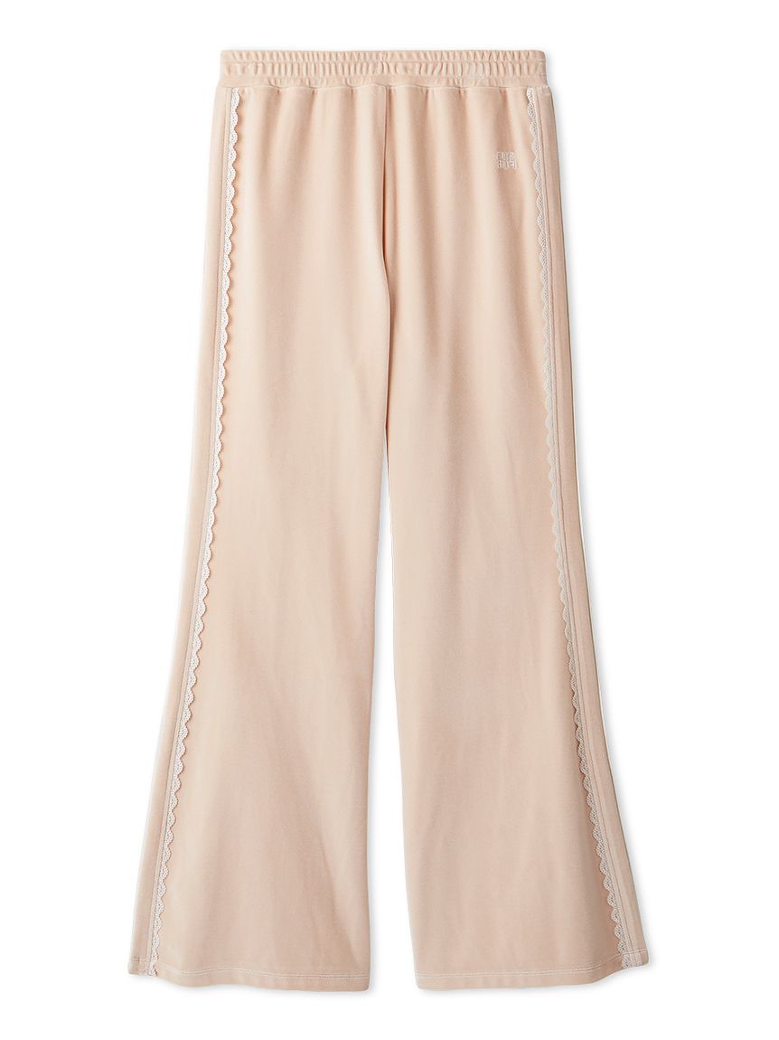 サイドレースベロアトラックパンツ(ロングパンツ)｜ボトムス｜FURFUR