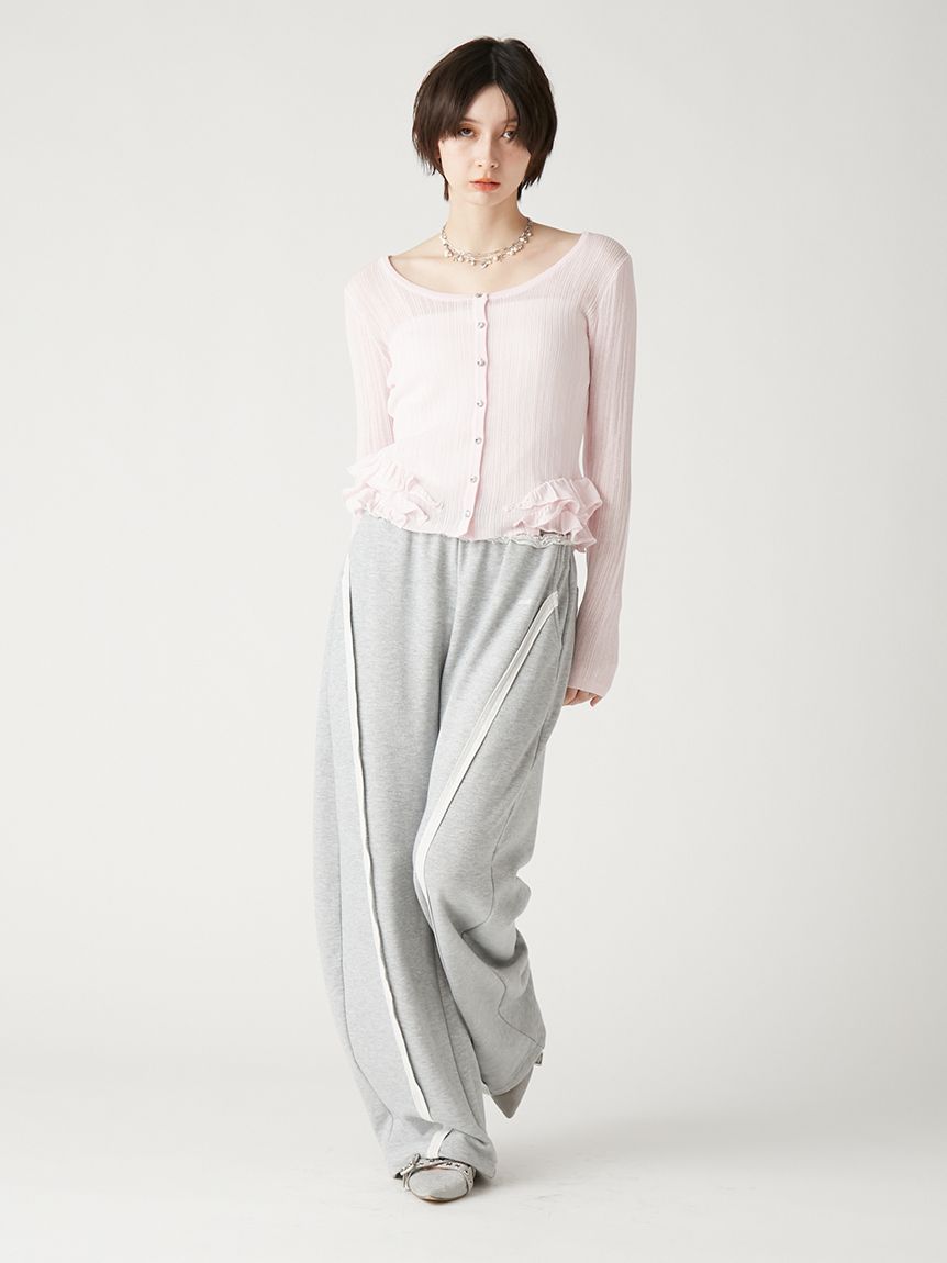 WEB・一部店舗限定カラー】スウェットワイドパンツ(ロングパンツ