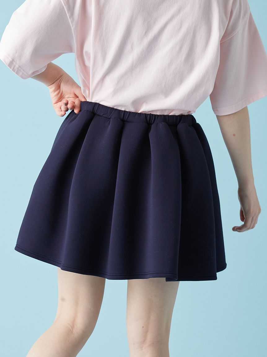 WEB・一部店舗限定カラー】ポンチフレアミニスカート(ミニスカート