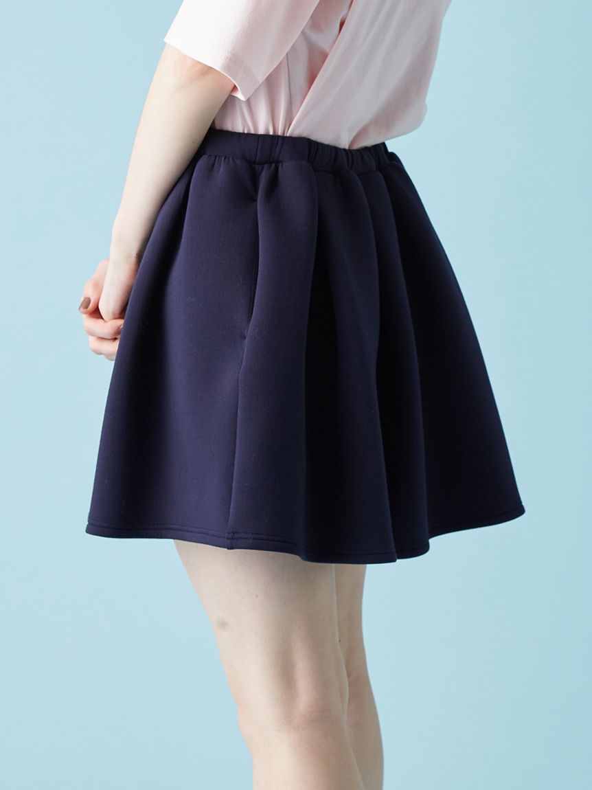 WEB・一部店舗限定カラー】ポンチフレアミニスカート(ミニスカート