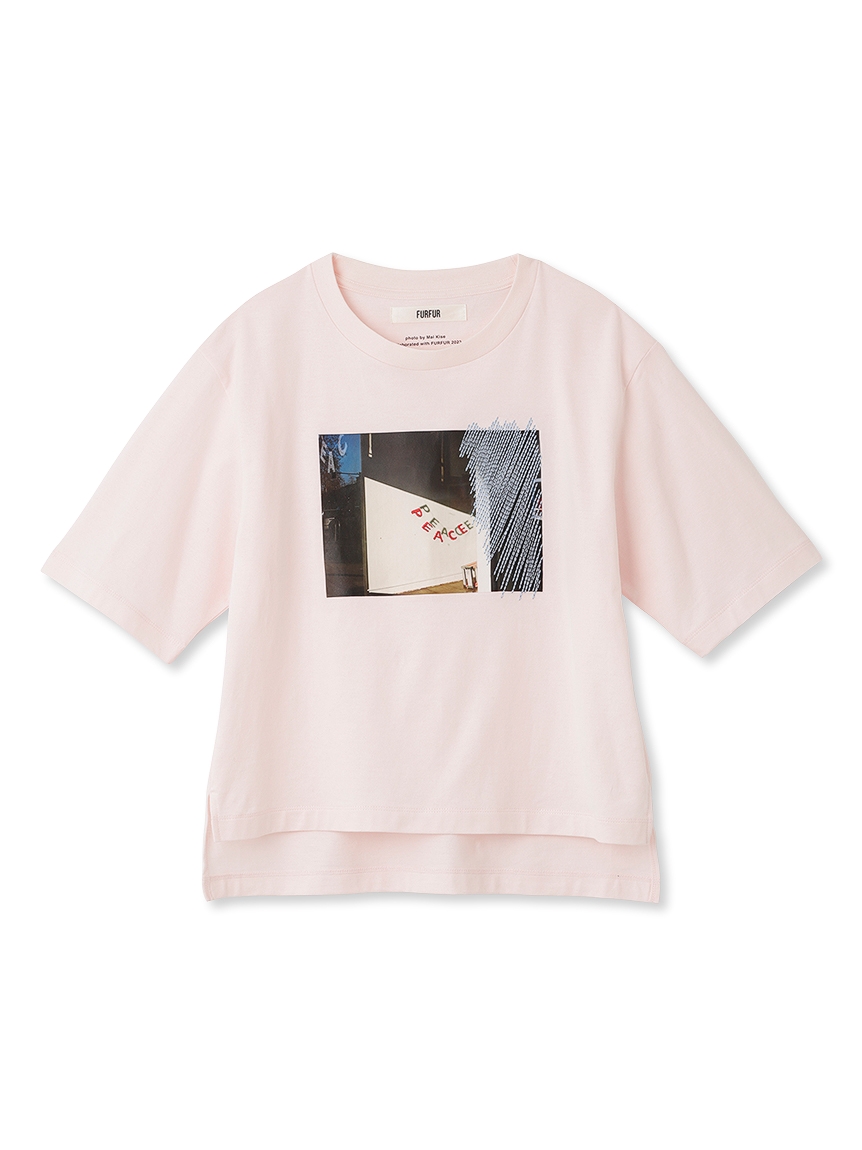 WEB限定カラー】Mai Kiseコラボ/PEACE Tシャツ(Tシャツ／カットソー