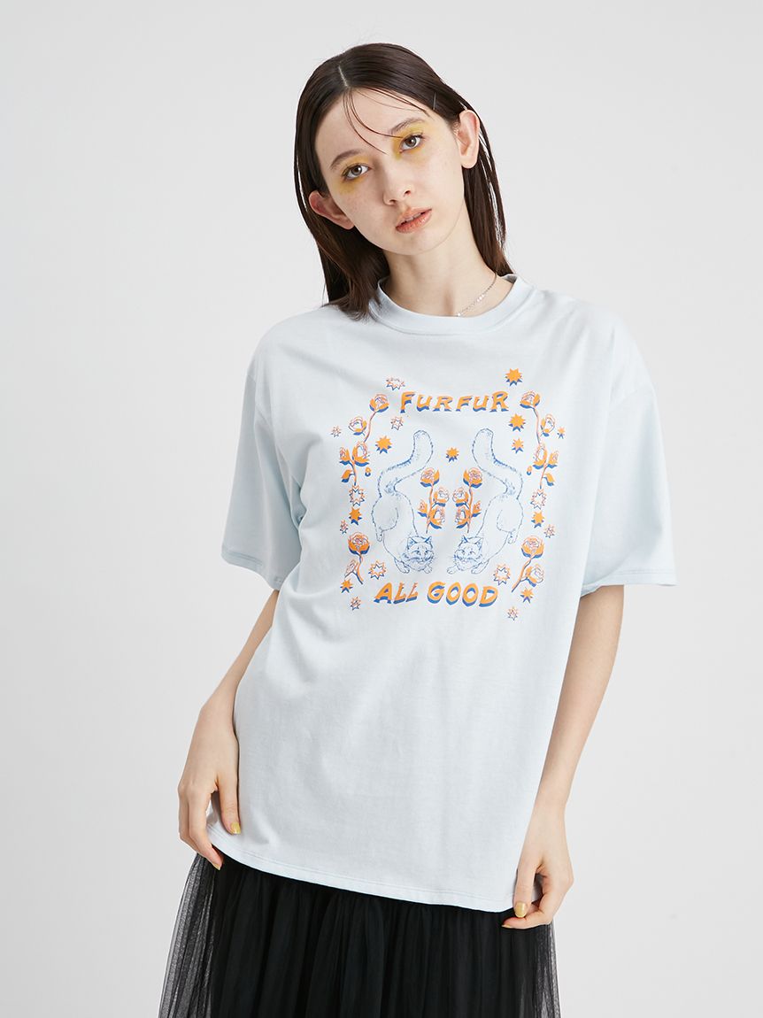 ALL GOOD CAT Tシャツ(Tシャツ)｜トップス｜FURFUR（ファーファー 