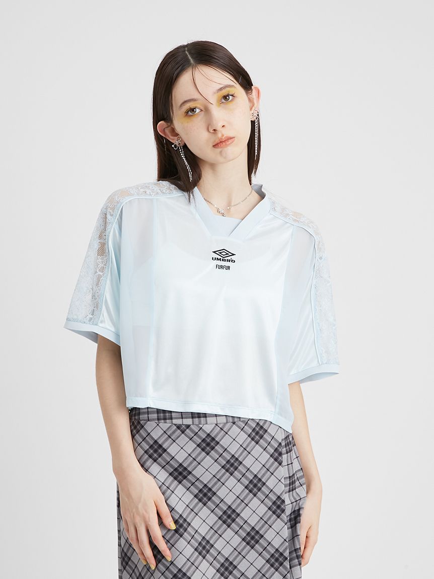 UMBROコラボパッチワークゲームシャツ(Tシャツ／カットソー
