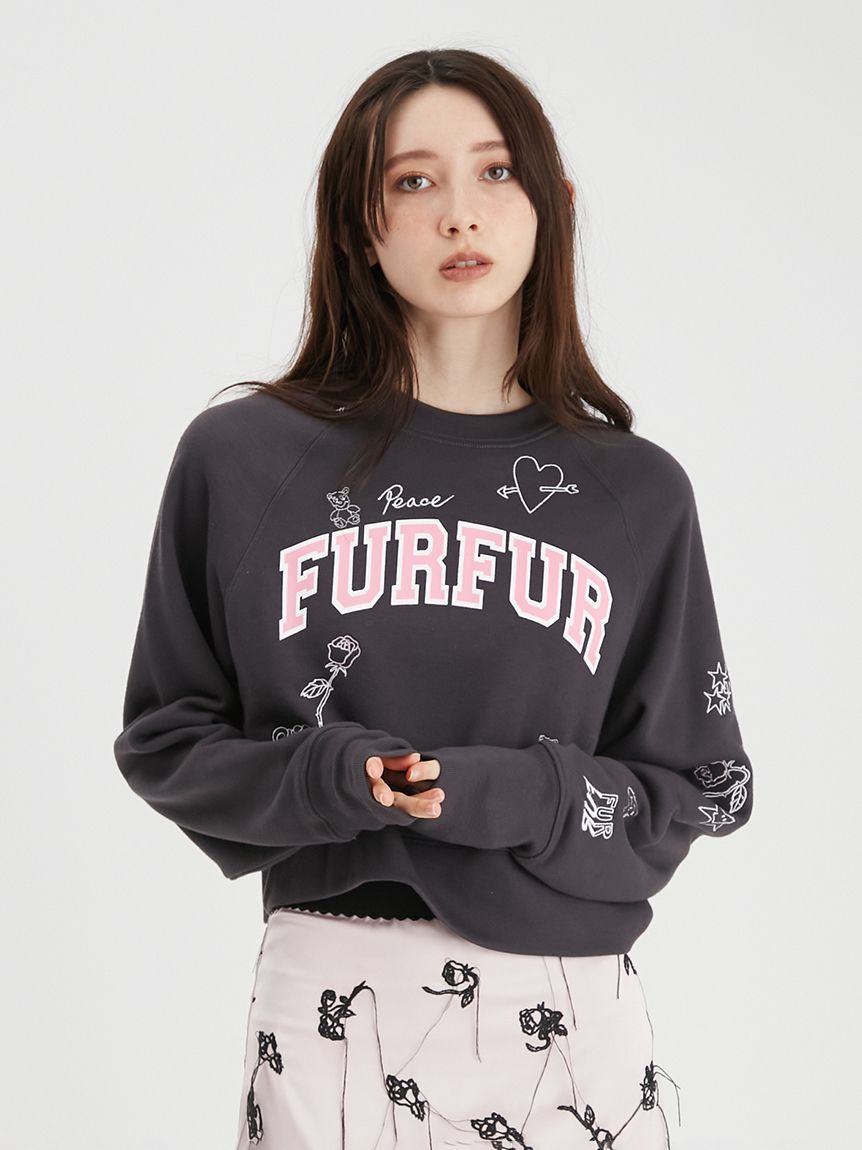 WEB・一部店舗限定カラー】【TAPPEIコラボ 】タトゥーモチーフスウェット(スウェット)｜トップス｜FURFUR（ファーファー）公式サイト／オフィシャル通販サイト