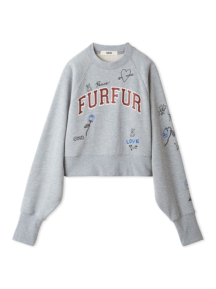 WEB・一部店舗限定カラー】【TAPPEIコラボ 】タトゥーモチーフスウェット(スウェット)｜トップス｜FURFUR（ファーファー）公式サイト／オフィシャル通販サイト