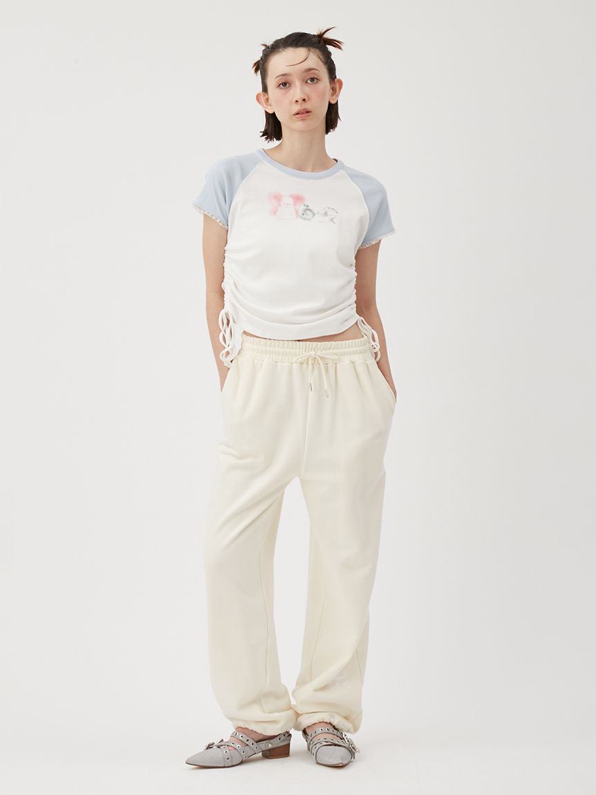 fur fur - FURFUR×foxy illustrations ラインストーンスウェット USAGI ONLINE限定】【FURFUR×foxy illustrations】ライン