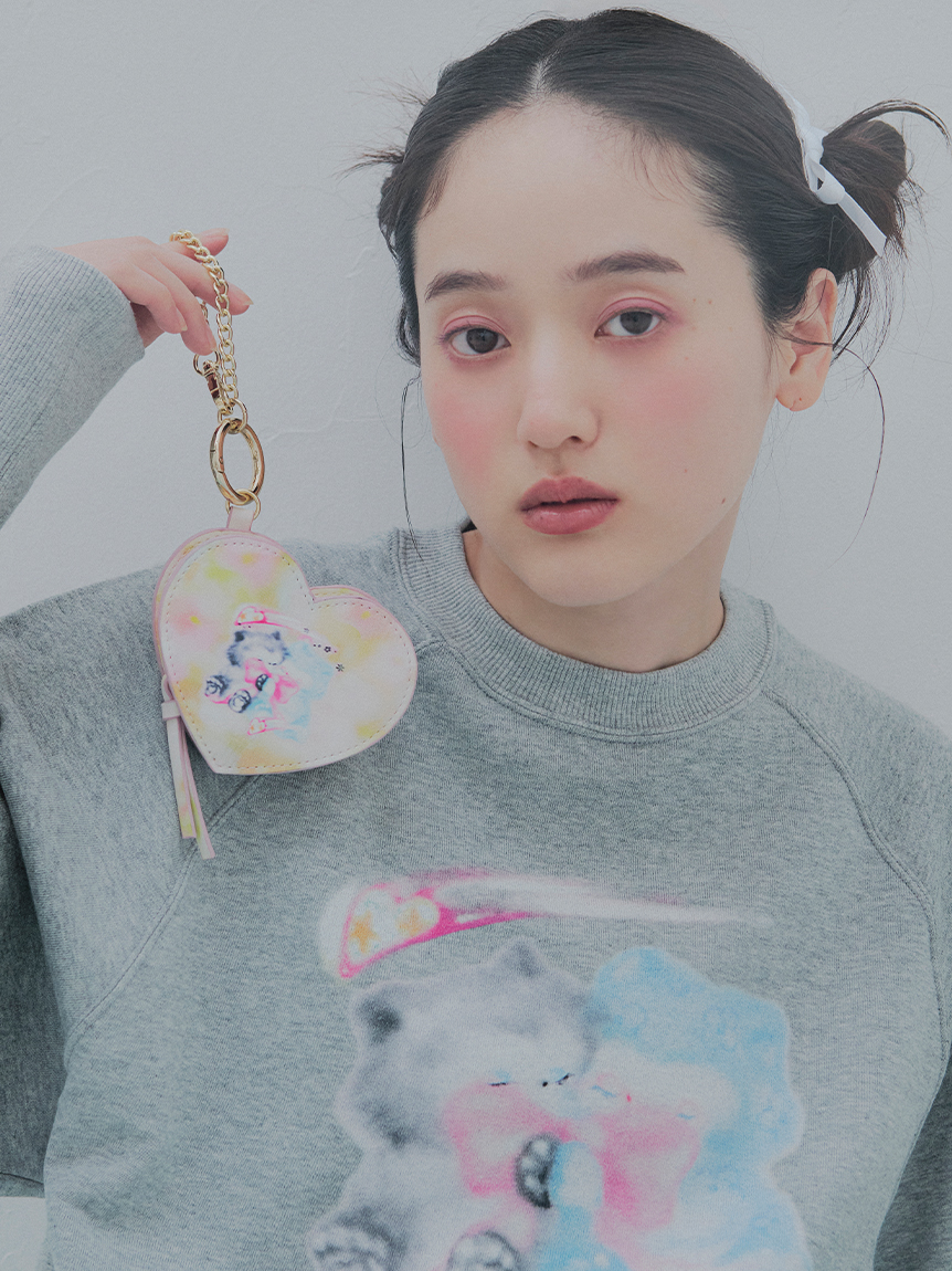Lizii Lin】キャットプリントスウェット(スウェット)｜トップス