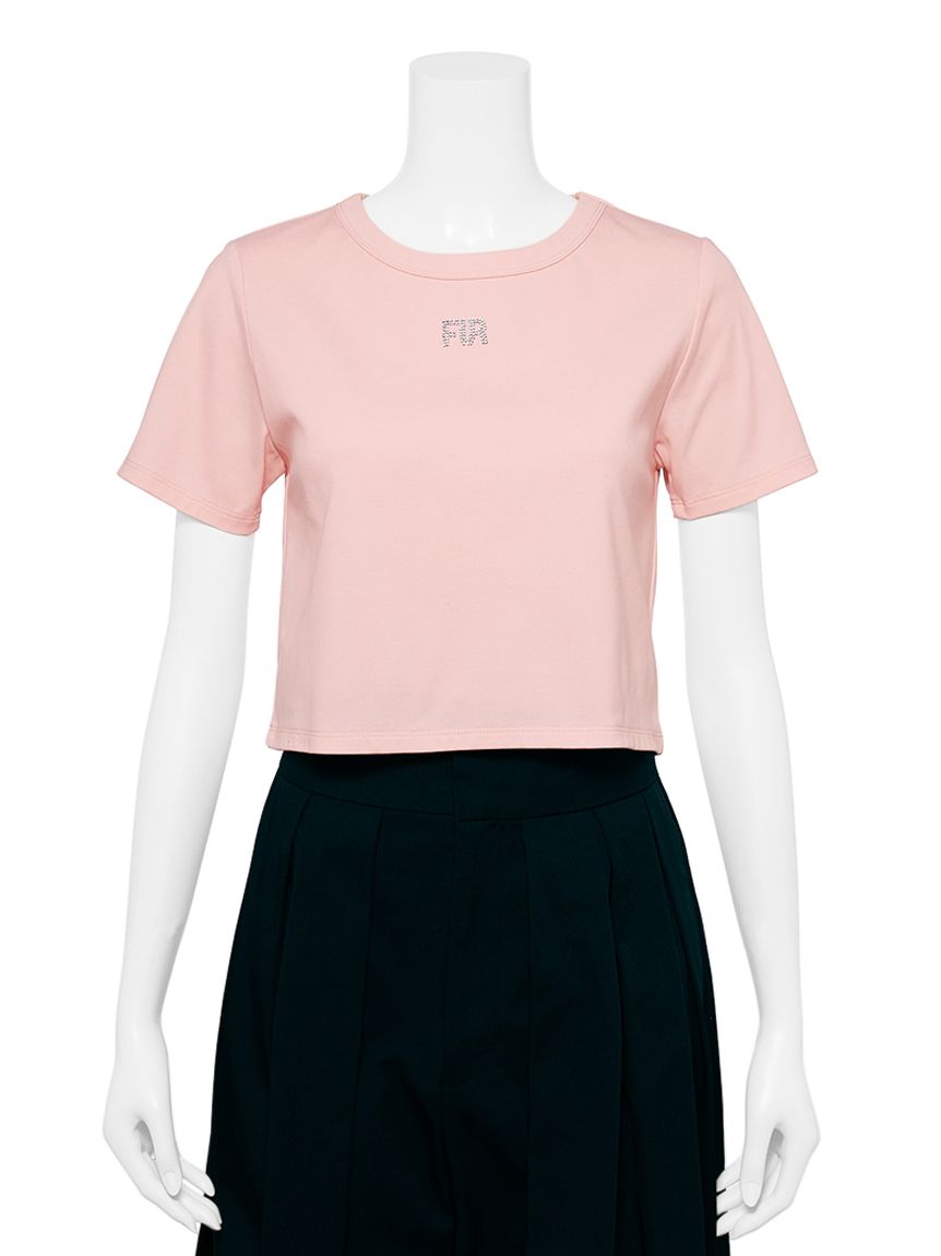 クリスタルロゴTシャツ(Tシャツ／カットソー)｜トップス