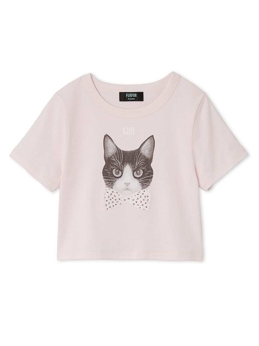 上國料萌衣コラボ】HanaプリントTシャツ（UNISEX）(Tシャツ