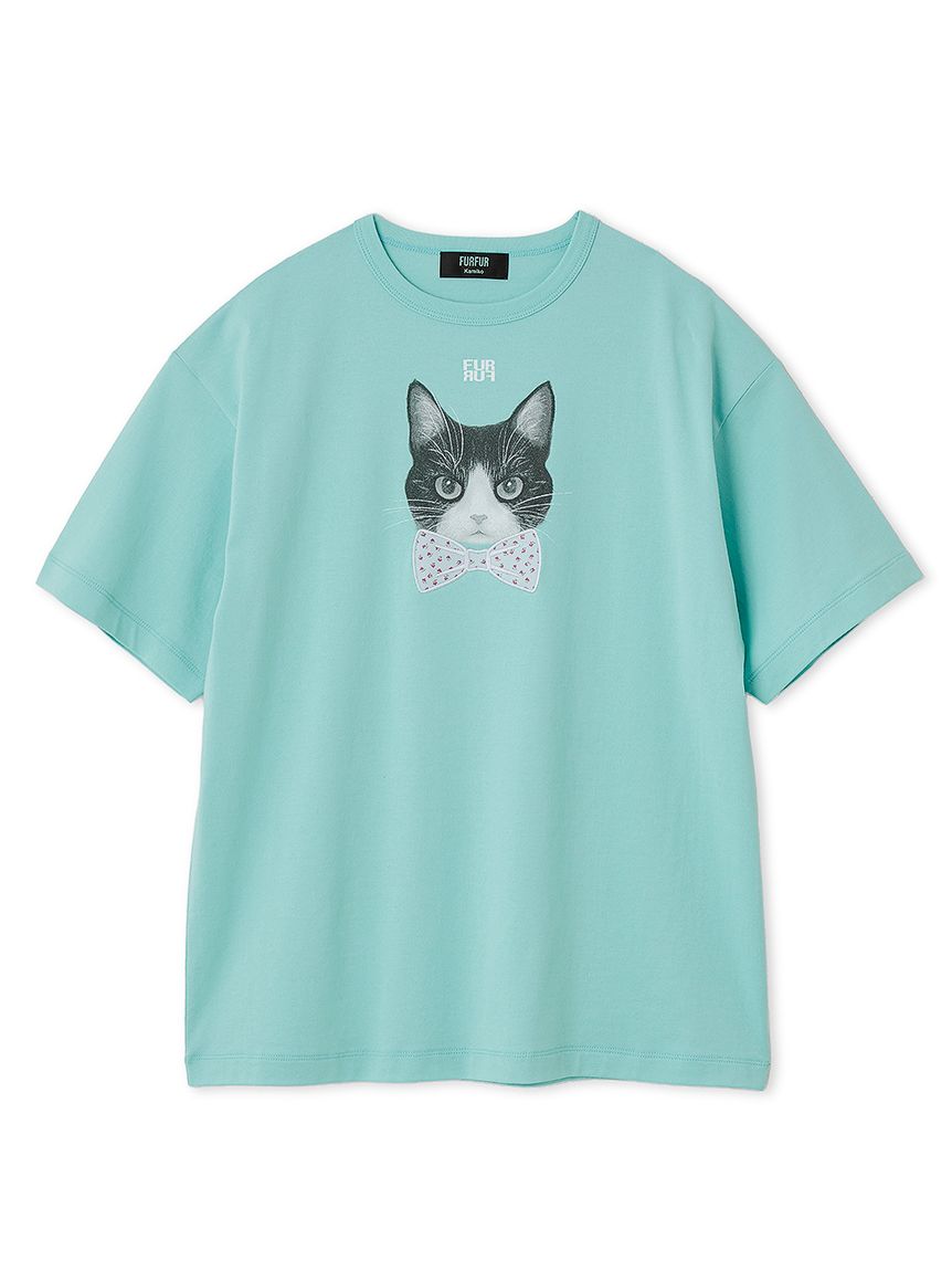 上國料萌衣コラボ】モノクロポートレートメモリアルTシャツ