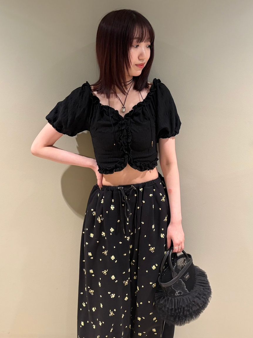 【美品】フリルカットブラウス フリルカットブラウス(ブラウス)｜トップス｜FURFUR（ファー
