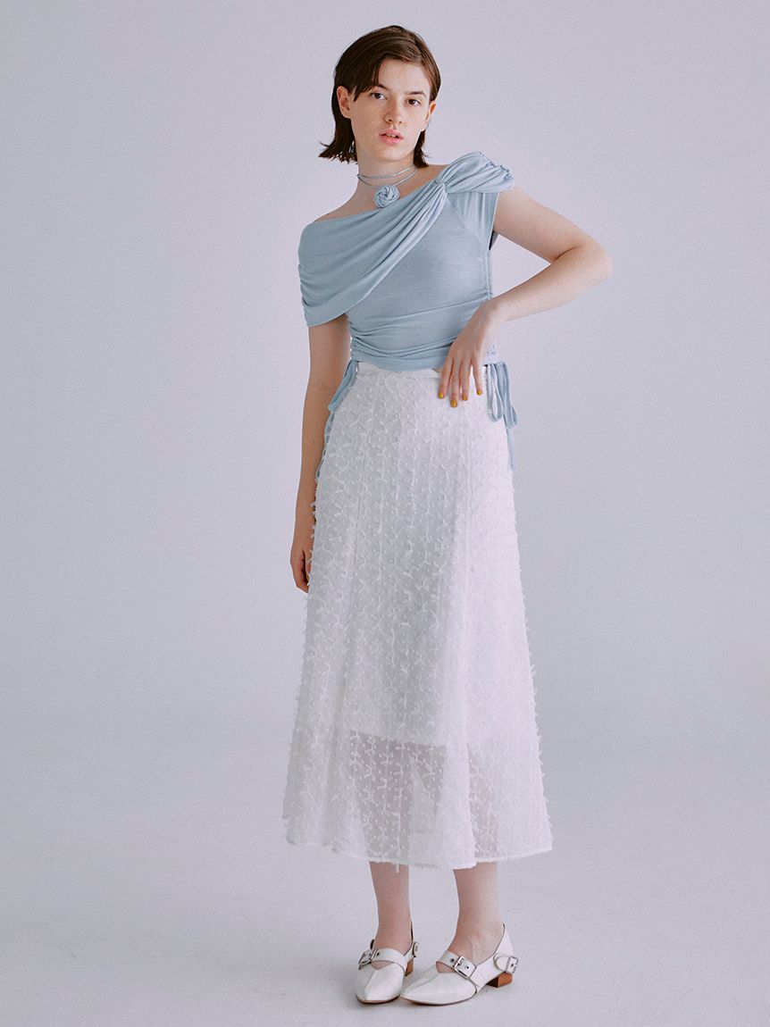 トップス yu8582 MOUSSY | ZIP UP RIB トップス (ニット ) |SHEL'TTER WEBSTORE