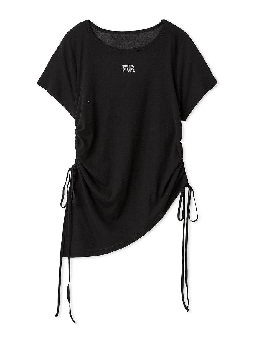 WEB限定カラー】クリスタルロゴアシンメトリーTシャツ(Tシャツ