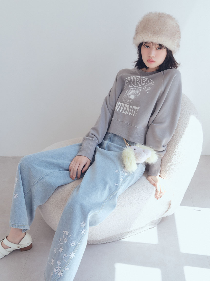 カレッジプリントスウェット(スウェット)｜トップス｜FURFUR
