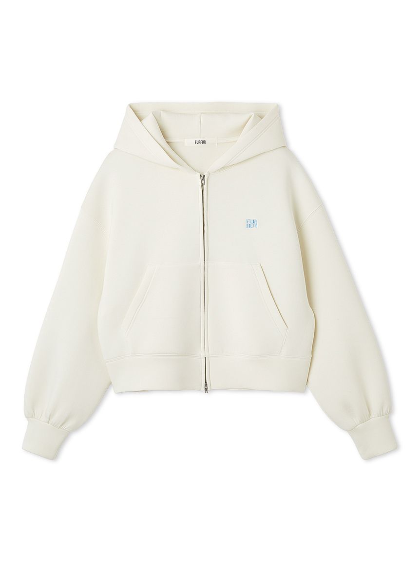 WEB・一部店舗限定カラー】ロゴ刺繍ジップアップフーディー(T