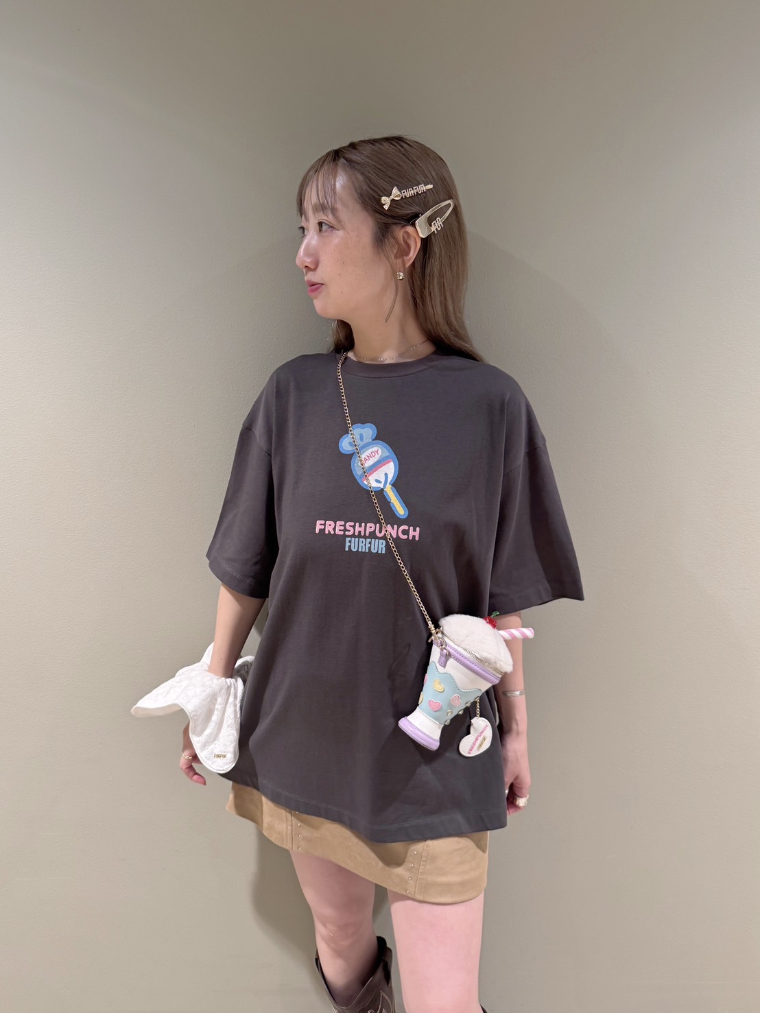 FRESH PUNCH モチーフTシャツ(Tシャツ／カットソー)｜トップス｜FURFUR