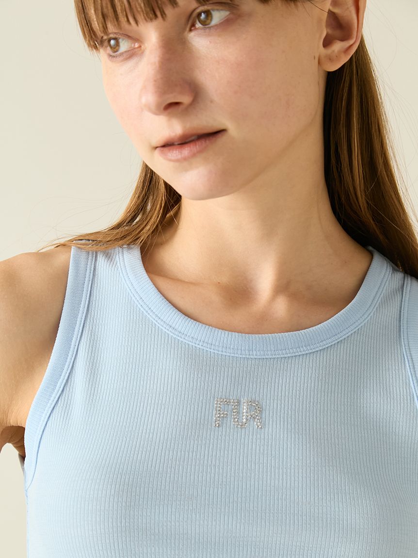 クリスタルロゴタンクトップ(Tシャツ／カットソー)｜トップス｜FURFUR