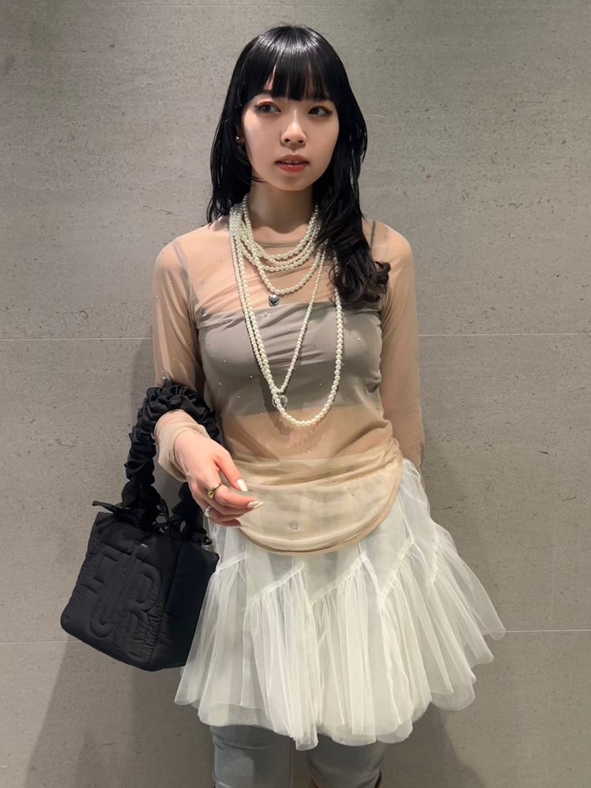 Twilightモチーフシアートップス(Tシャツ／カットソー)｜トップス