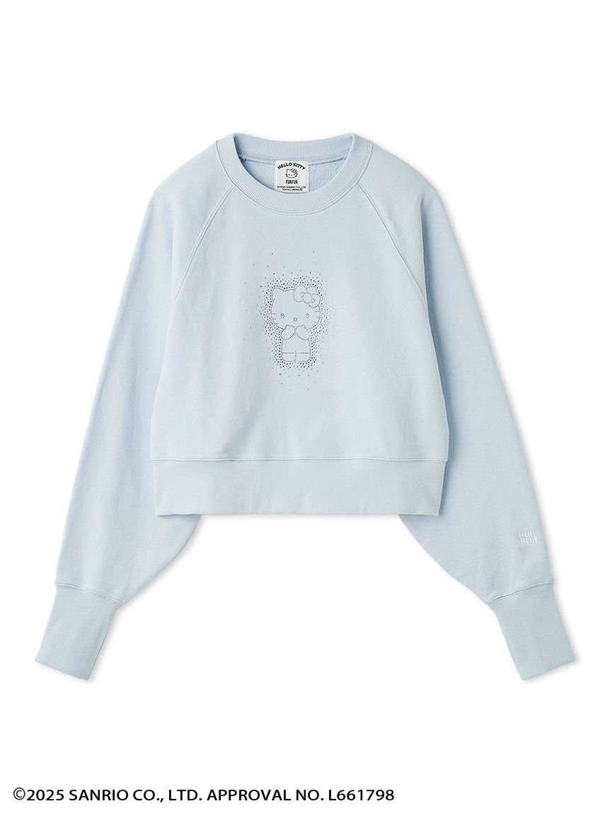 WEB・一部店舗限定カラー】HELLO KITTYクリスタルスウェット