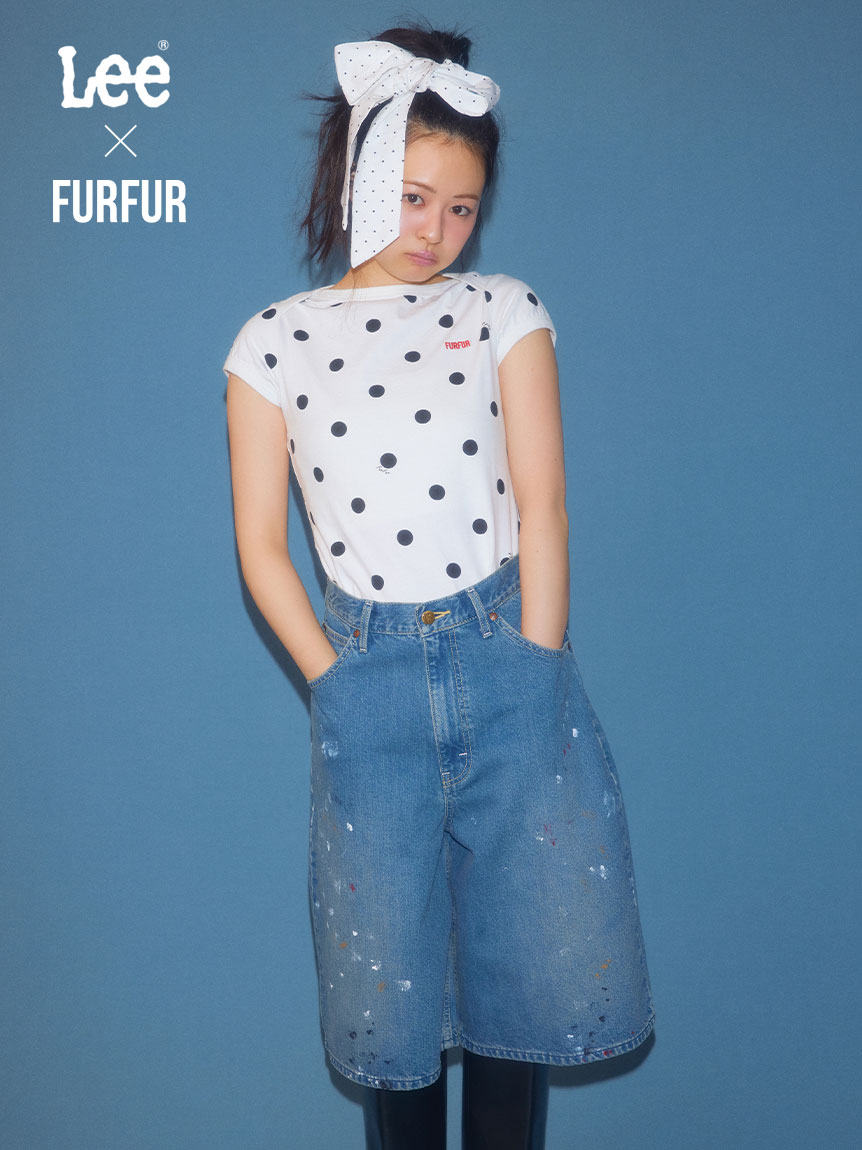 ポルカドットコンパクトTシャツ(Tシャツ)｜トップス｜FURFUR（ファー