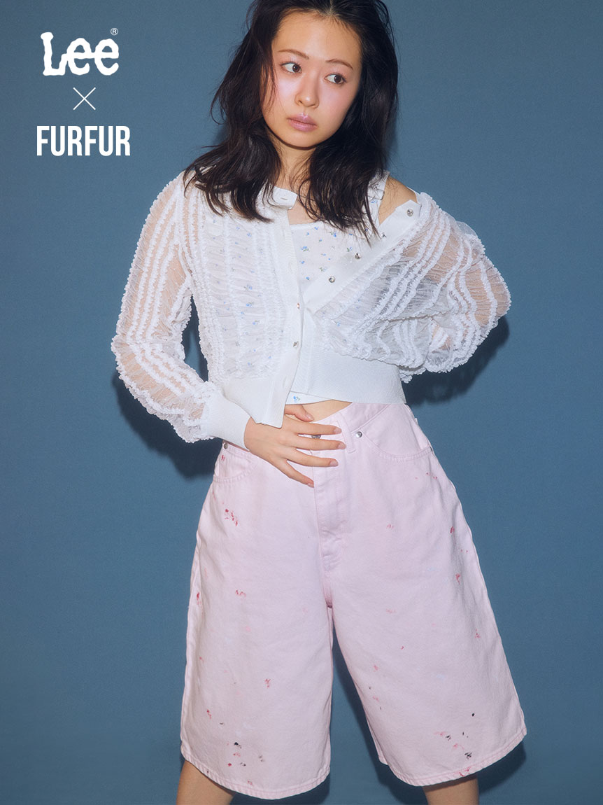 ミニフラワープリントタンクトップ(カーディガン)｜トップス｜FURFUR